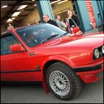 Red BMW E30 3-Series H772WYU