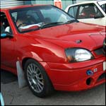 Red Ford Fiesta Y98MND