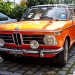 Orange BMW 02 Baur Cabriolet
