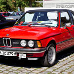 Red BMW E21 320 Baur Cabriolet