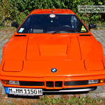 Orange BMW M1