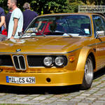 Gold wide arched BMW E9 CS Coupe