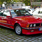 Red BMW E24 6-Series