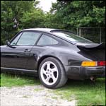 Black Porsche 911 RIW6907