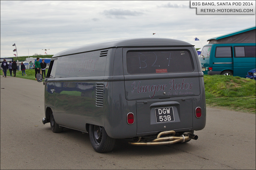 Grey Hangar Autos VW Type 2 Split Screen Panel Van DGW53B Big Bang 2014