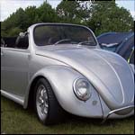 Silver VW Beetle Wizard Roadster HVV105N