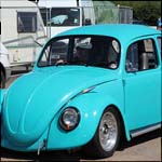 Blue VW Beetle 