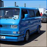 Blue VW T3 79AFJ