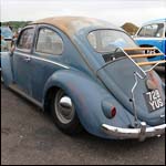 Blue VW Beetle 728YUS