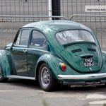 Green VW Beetle YHU526J