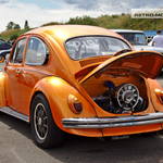 Orange VW Beetle - Rich Merriman