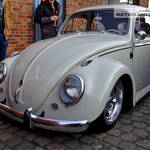 White VW Beetle