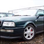 Green Audi S2 Coupe N862FLR