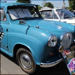 Blue Austin A35 Van