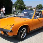 Orange Porsche 914