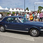 Blue Ford Mustang 289