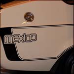 White Ford Escort Mk2 mexico