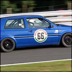 Car 66 - Blue VW Golf Mk3 VR6