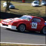 Car 24 - Ralph Underwood - Red Triumph TR7 V8
