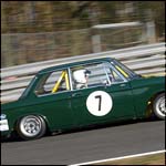 Car 7 - Andy Davies - Green BMW 2002Ti
