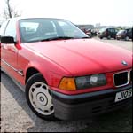 Red BMW E36 316i J103LHF
