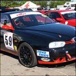 Car 59 - Andy Robinson - Black Alfa Romeo 156