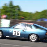 Car 36 - David Scott - Blue Porsche 924 Turbo