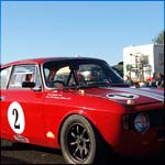 Red 1965 Alfa Romeo Giulia CFK817C - Car 2  Cliff Gray / Piers 