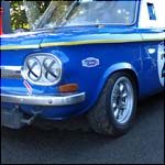 Blue 1970 NSU TT - Car 27  Glenn Canning