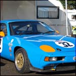 Blue 1979 Porsche 928 - Car 32  Paul Anderson / Richard Haste