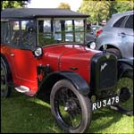 Red 1926 Austin Seven RU3478