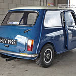 Blue Mini Cooper HJV199E