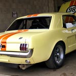 Yellow 1965 Ford Mustang - Car 86 - Jeremy Cooke and Mike Dowd