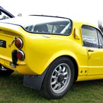 Yellow Saab Sonnett II VHN69F