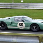 Green 1965 Ford GT40 Mk1 - Car 86 - David Forsbrey