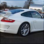 White Porsche 911 GT3 3OX