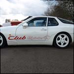 White Porsche 968 CS Clubsport L368XHS