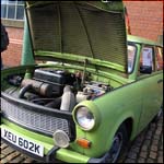 Green Trabant XEU602K