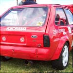 Red Ford Fiesta Mk1