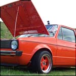 Orange VW Golf Mk1 - Danny Allen - KVF938P