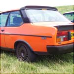 Orange Fiat 131 Mirafiori Sport SMW262Y