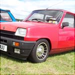 Red Renault 5 Turbo B81WUU