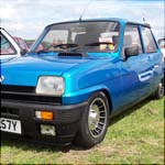 Blue Renault 5 Turbo NGJ257Y