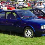 Blue Skoda Rapid Coupe G125WMG