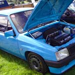 Blue Vauxhall Nova G415MUX