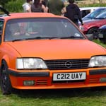 Orange Opel Monza C212UAY