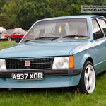 Blue Vauxhall Astra Mk1 A937XOB