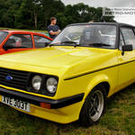 Yellow Ford Escort Mk2 RS2000 XVE303T