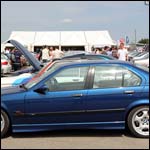 BMW E36 M3 saloon at the Silverstone Classic 2013