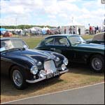 Aston Martins at the Silverstone Classic 2013